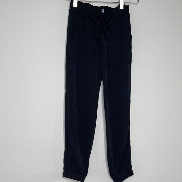 Good Luck Girl Paperbag tie wasted jogger size S - Picture 2 of 6